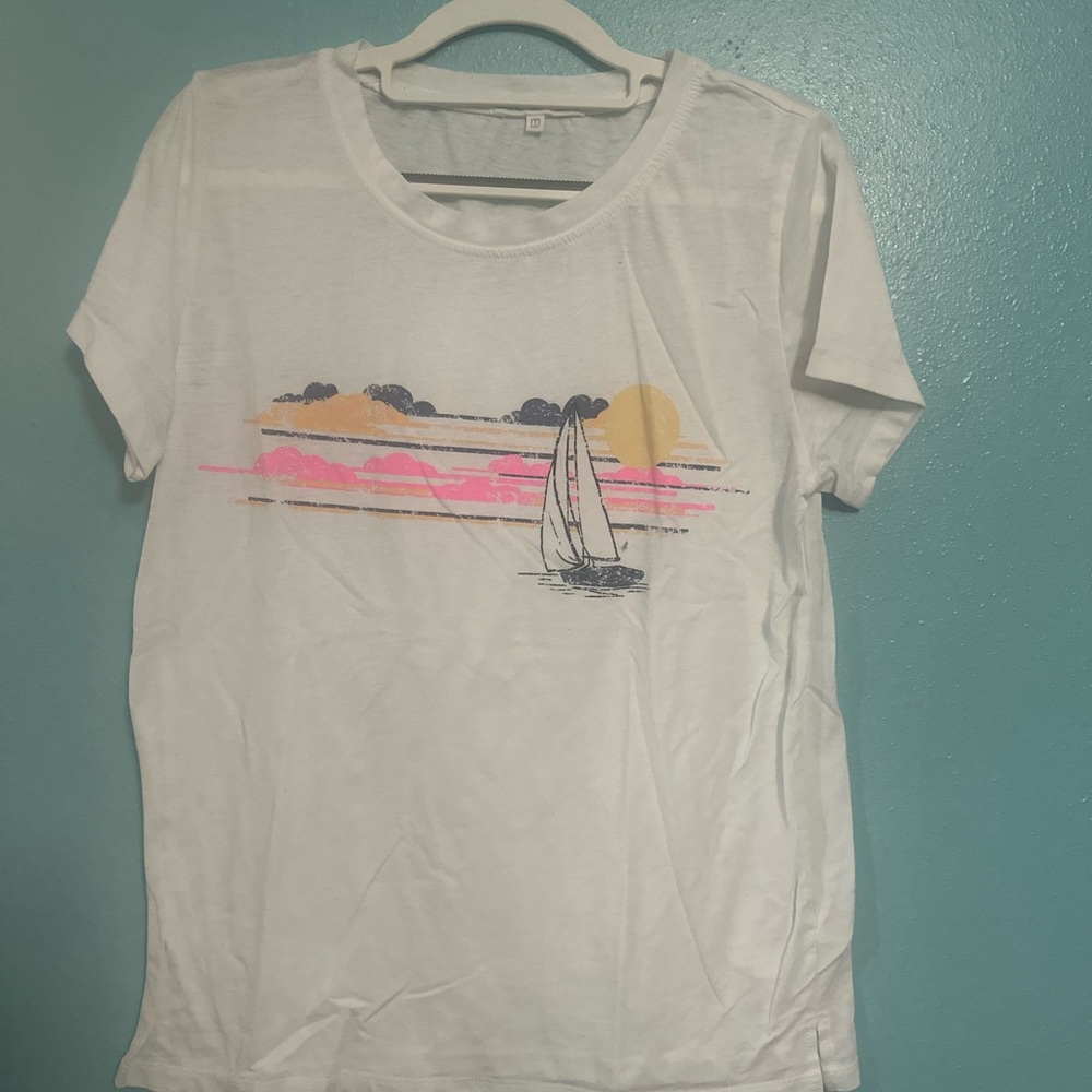 C&C California White Tee with Graphic Design
